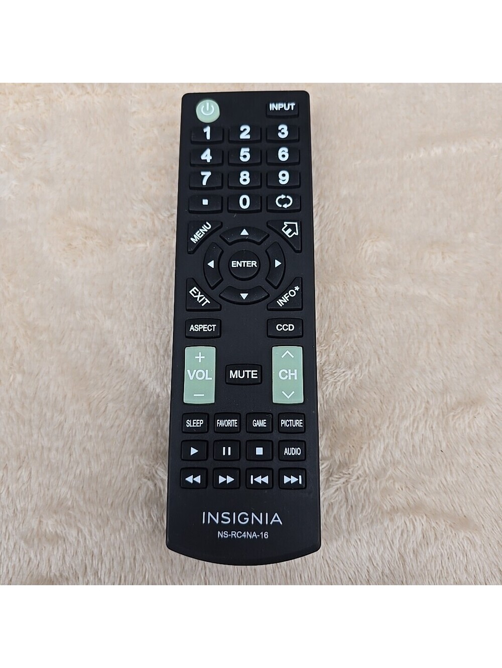 INSIGNIA NS-RC4NA-16 NSRC4NA16 LED HDTV REMOTE CONTROL  Free Shipping